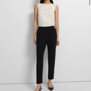 Theory Black Neoteric Navalane Pants 0